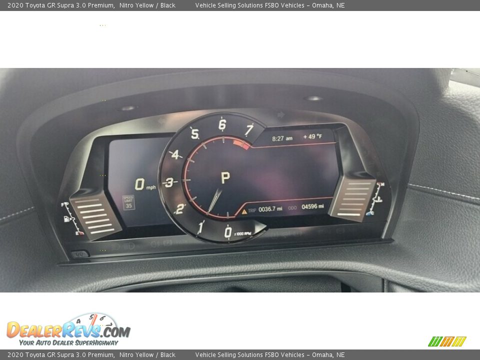 2020 Toyota GR Supra 3.0 Premium Gauges Photo #6