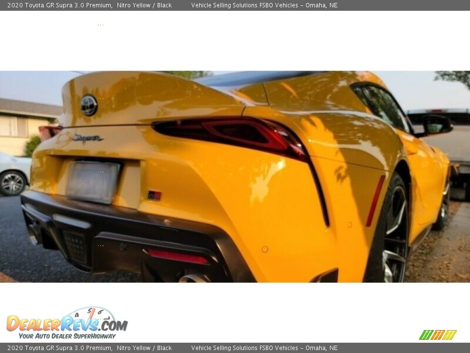 2020 Toyota GR Supra 3.0 Premium Nitro Yellow / Black Photo #8