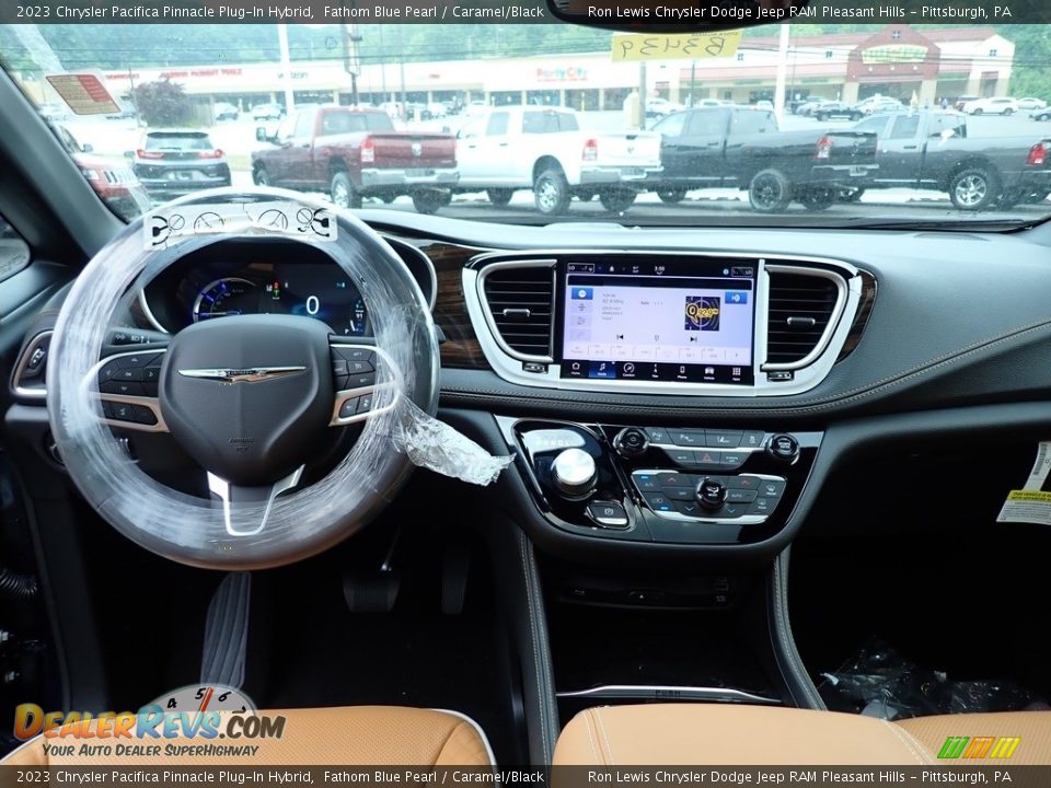 Dashboard of 2023 Chrysler Pacifica Pinnacle Plug-In Hybrid Photo #14