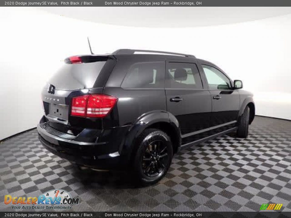 2020 Dodge Journey SE Value Pitch Black / Black Photo #10