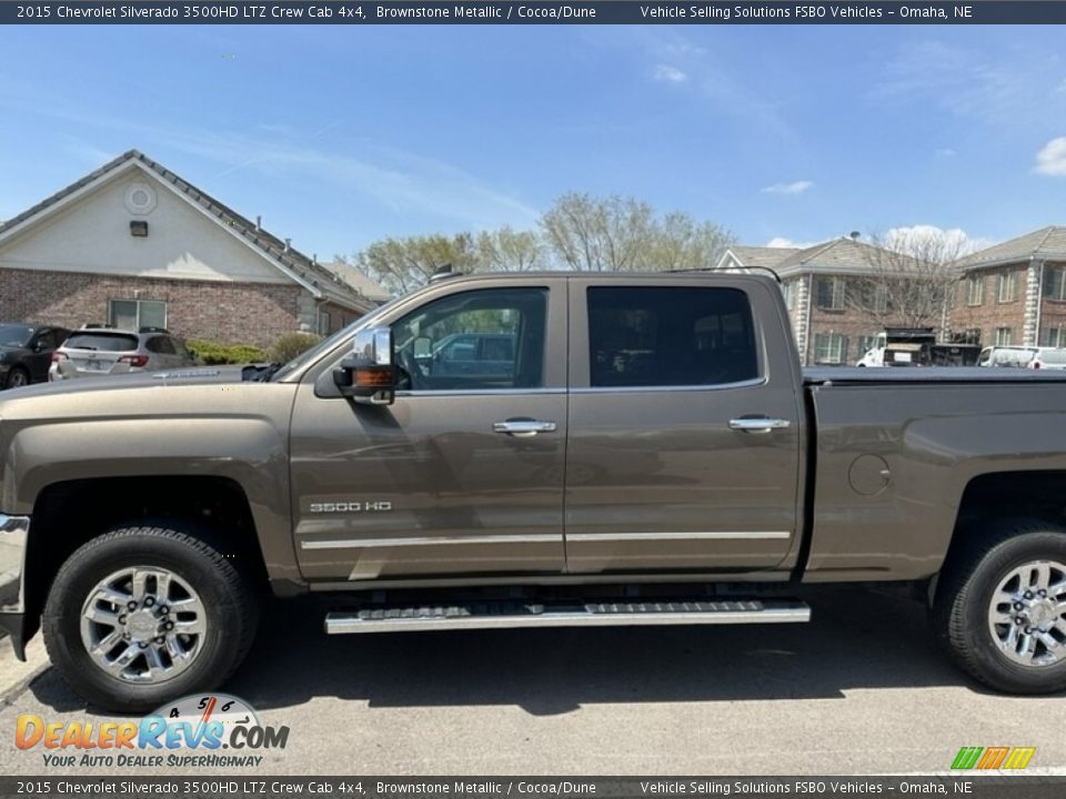 2015 Chevrolet Silverado 3500HD LTZ Crew Cab 4x4 Brownstone Metallic / Cocoa/Dune Photo #1