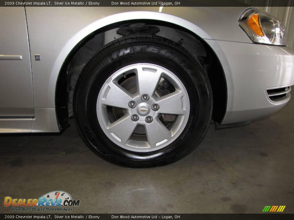 2009 Chevrolet Impala LT Silver Ice Metallic / Ebony Photo #19