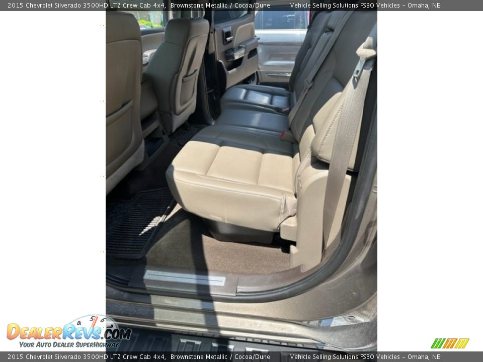 2015 Chevrolet Silverado 3500HD LTZ Crew Cab 4x4 Brownstone Metallic / Cocoa/Dune Photo #3