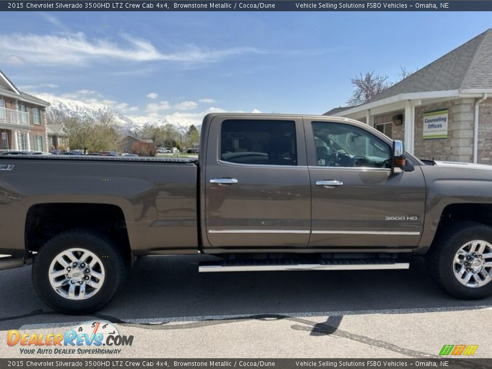 2015 Chevrolet Silverado 3500HD LTZ Crew Cab 4x4 Brownstone Metallic / Cocoa/Dune Photo #5