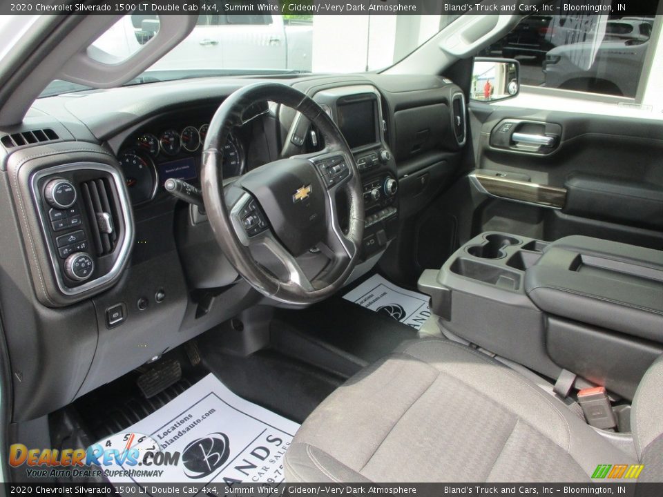 2020 Chevrolet Silverado 1500 LT Double Cab 4x4 Summit White / Gideon/­Very Dark Atmosphere Photo #6