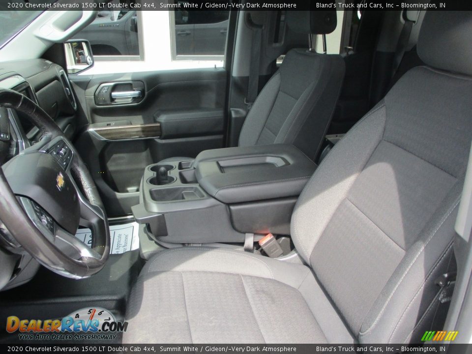 2020 Chevrolet Silverado 1500 LT Double Cab 4x4 Summit White / Gideon/­Very Dark Atmosphere Photo #7