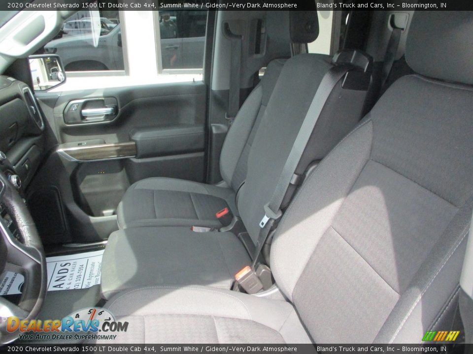 2020 Chevrolet Silverado 1500 LT Double Cab 4x4 Summit White / Gideon/­Very Dark Atmosphere Photo #8