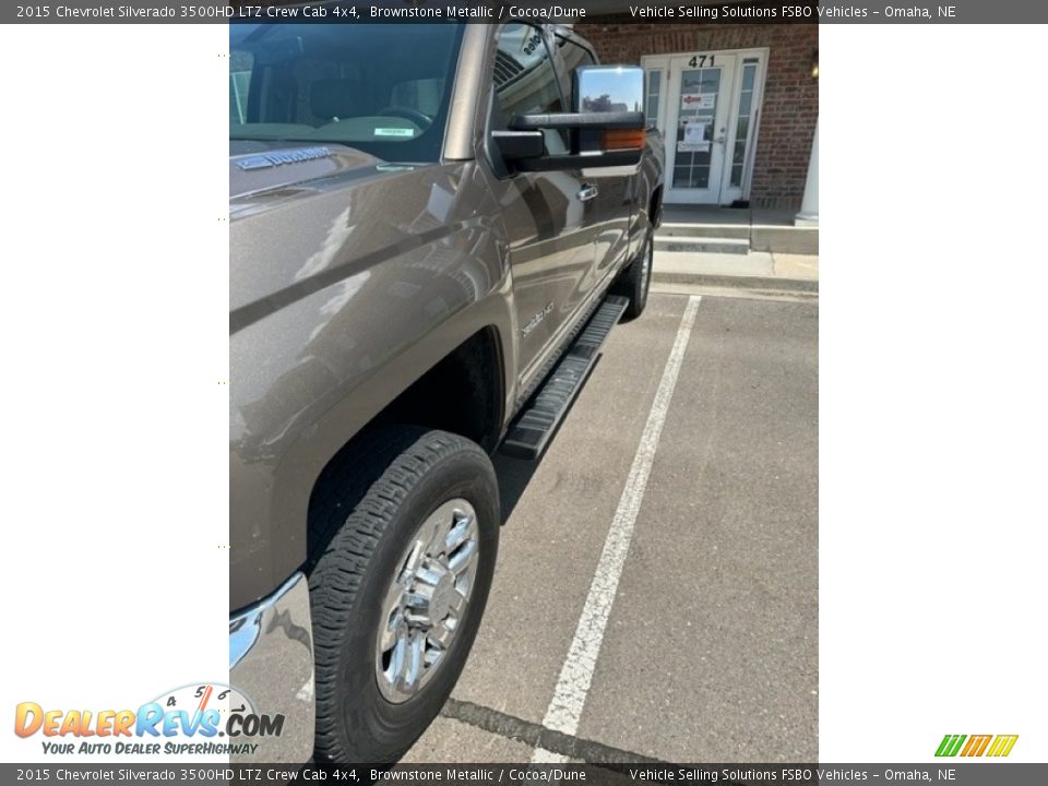 2015 Chevrolet Silverado 3500HD LTZ Crew Cab 4x4 Brownstone Metallic / Cocoa/Dune Photo #14