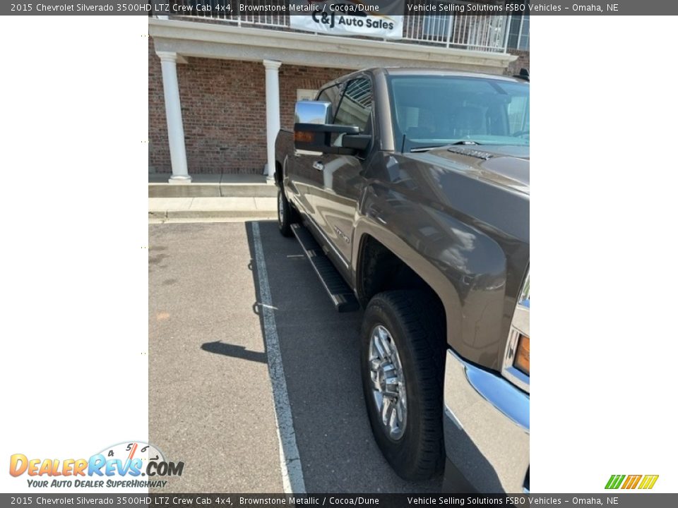 2015 Chevrolet Silverado 3500HD LTZ Crew Cab 4x4 Brownstone Metallic / Cocoa/Dune Photo #15