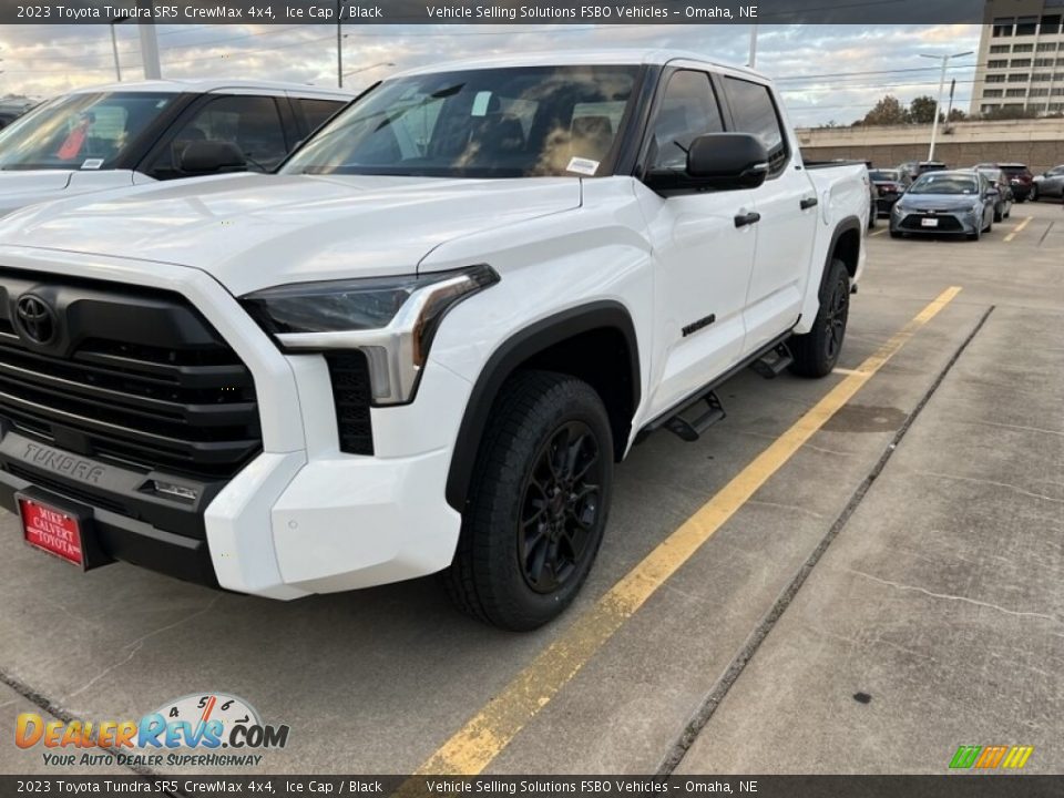 2023 Toyota Tundra SR5 CrewMax 4x4 Ice Cap / Black Photo #1