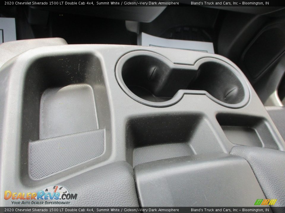 2020 Chevrolet Silverado 1500 LT Double Cab 4x4 Summit White / Gideon/­Very Dark Atmosphere Photo #26
