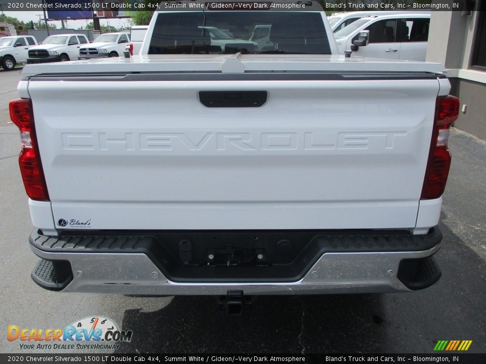 2020 Chevrolet Silverado 1500 LT Double Cab 4x4 Summit White / Gideon/­Very Dark Atmosphere Photo #29