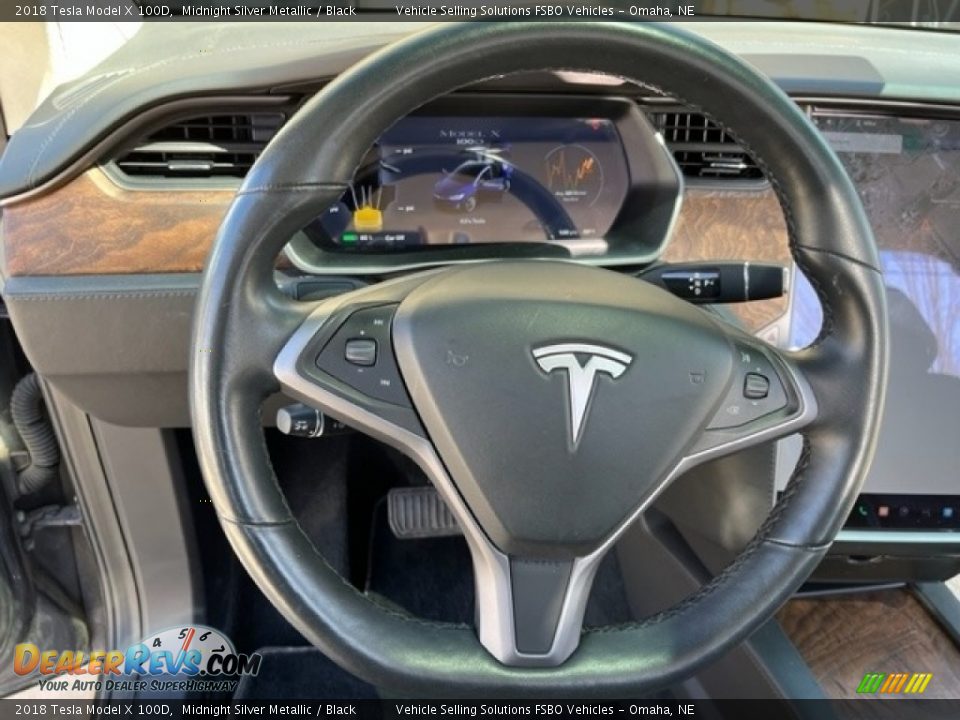 2018 Tesla Model X 100D Steering Wheel Photo #6