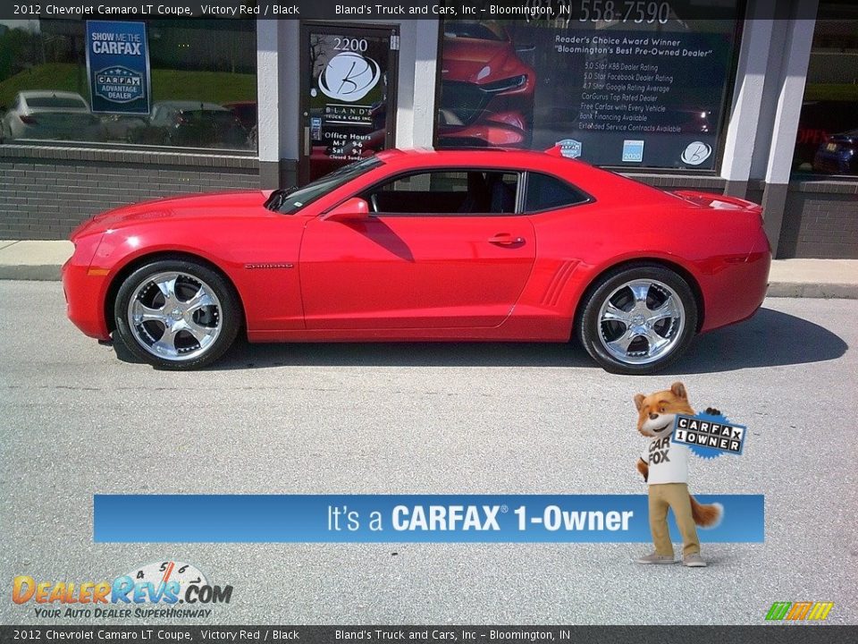 2012 Chevrolet Camaro LT Coupe Victory Red / Black Photo #24