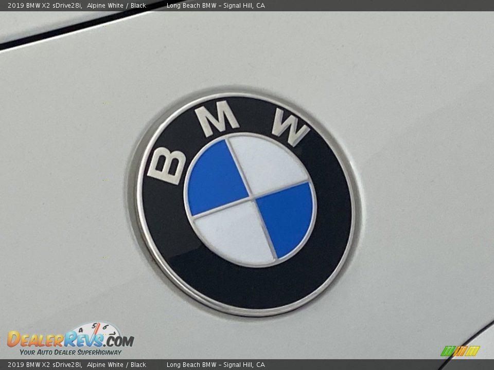 2019 BMW X2 sDrive28i Alpine White / Black Photo #7