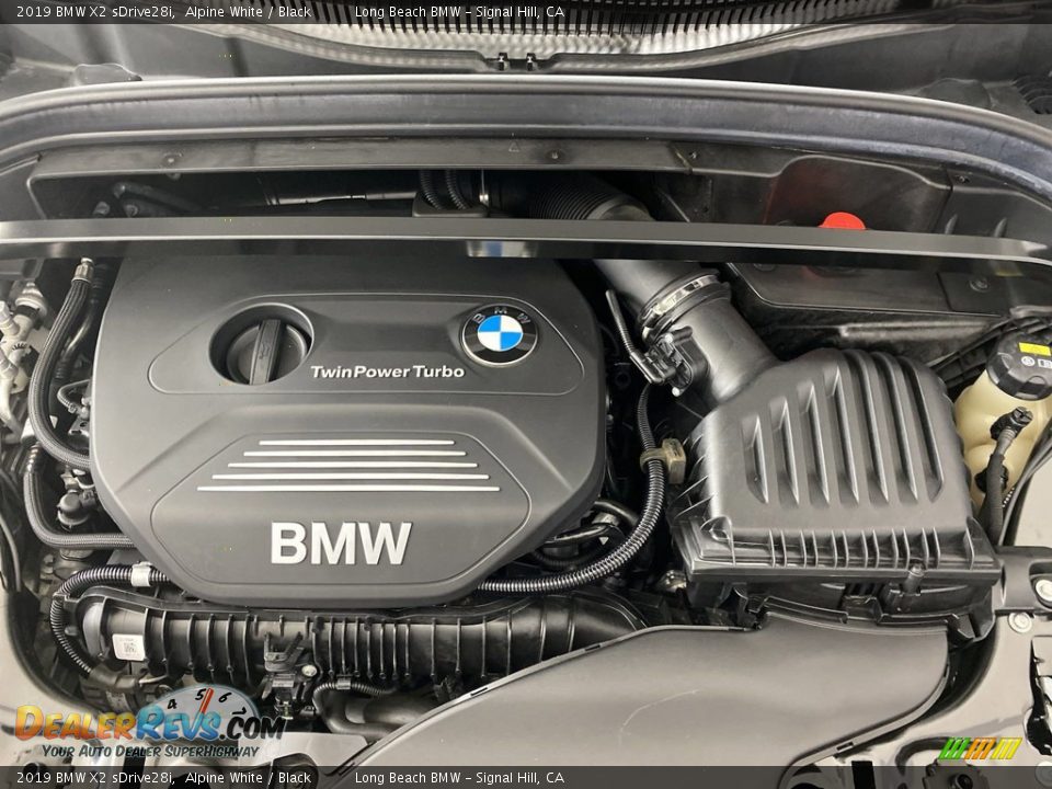 2019 BMW X2 sDrive28i Alpine White / Black Photo #11