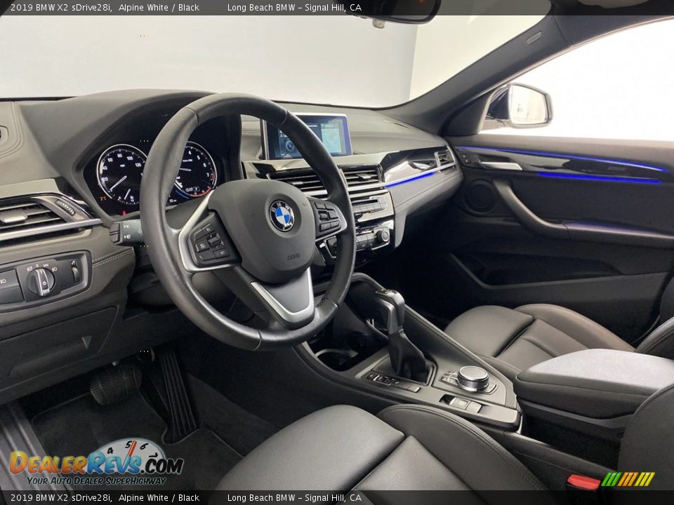2019 BMW X2 sDrive28i Alpine White / Black Photo #15