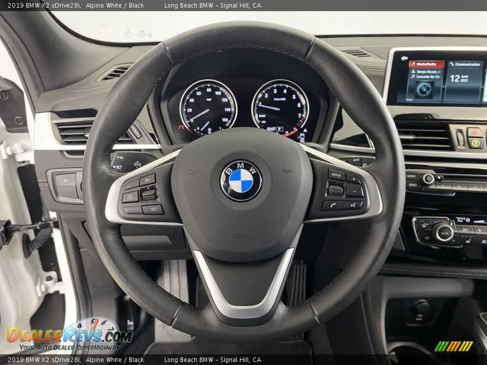 2019 BMW X2 sDrive28i Alpine White / Black Photo #17