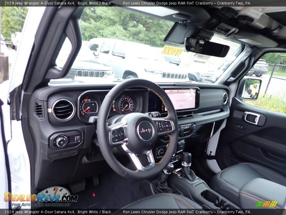 Front Seat of 2024 Jeep Wrangler 4-Door Sahara 4x4 Photo #13