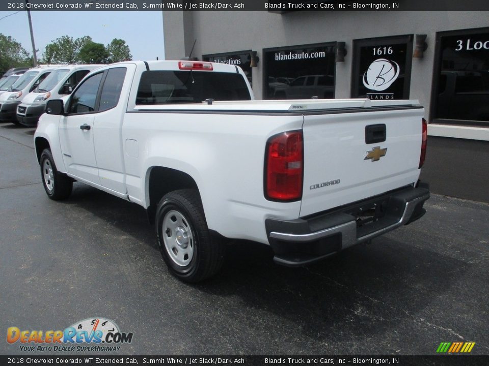 2018 Chevrolet Colorado WT Extended Cab Summit White / Jet Black/Dark Ash Photo #3