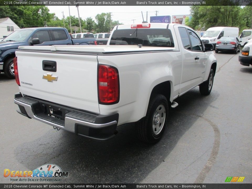 2018 Chevrolet Colorado WT Extended Cab Summit White / Jet Black/Dark Ash Photo #4