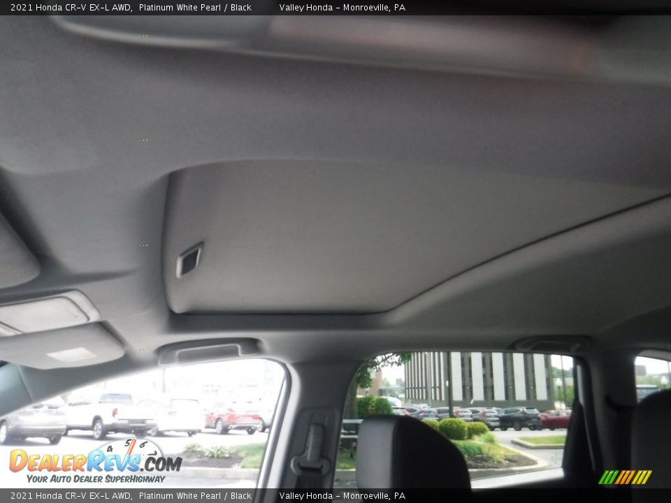 2021 Honda CR-V EX-L AWD Platinum White Pearl / Black Photo #11