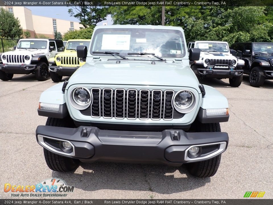 2024 Jeep Wrangler 4-Door Sahara 4x4 Earl / Black Photo #8