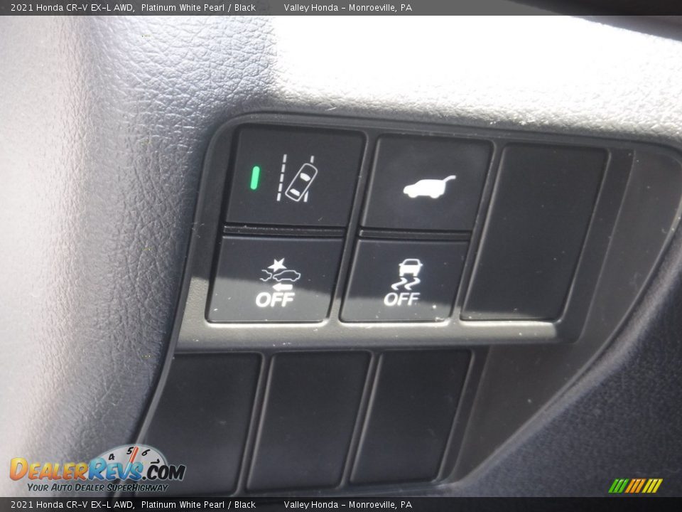 2021 Honda CR-V EX-L AWD Platinum White Pearl / Black Photo #15