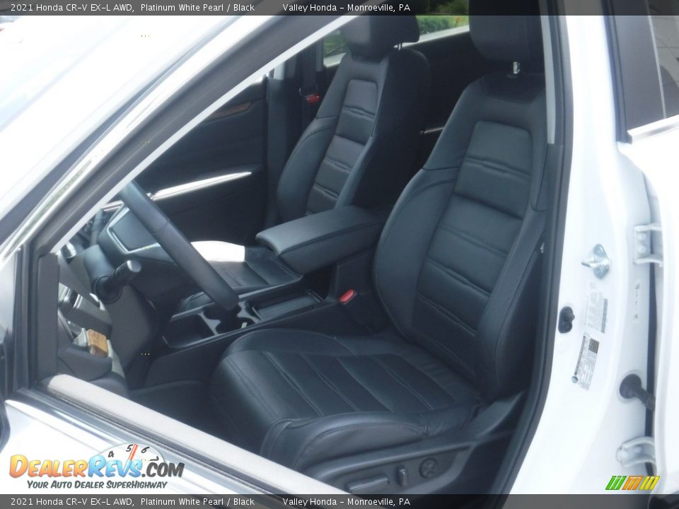 2021 Honda CR-V EX-L AWD Platinum White Pearl / Black Photo #17