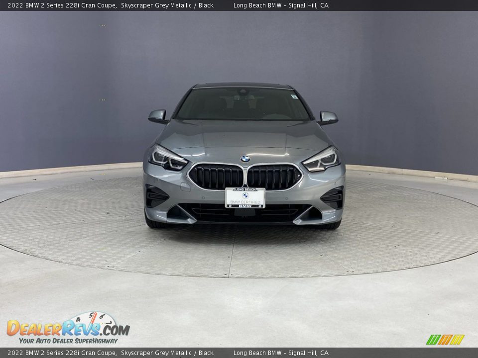 2022 BMW 2 Series 228i Gran Coupe Skyscraper Grey Metallic / Black Photo #2