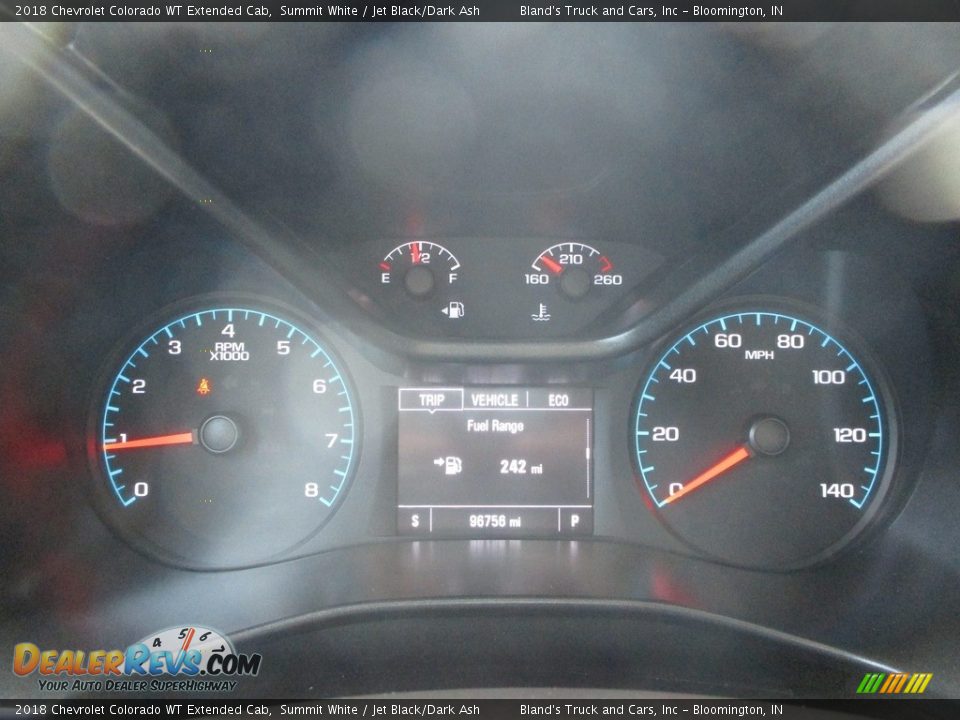 2018 Chevrolet Colorado WT Extended Cab Gauges Photo #14