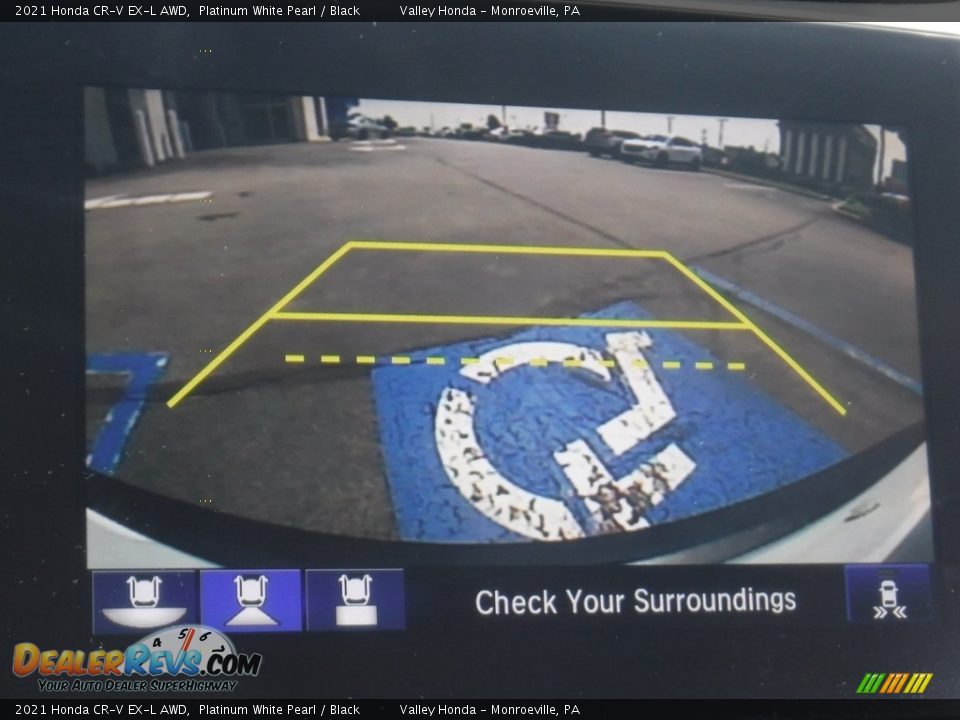 2021 Honda CR-V EX-L AWD Platinum White Pearl / Black Photo #20