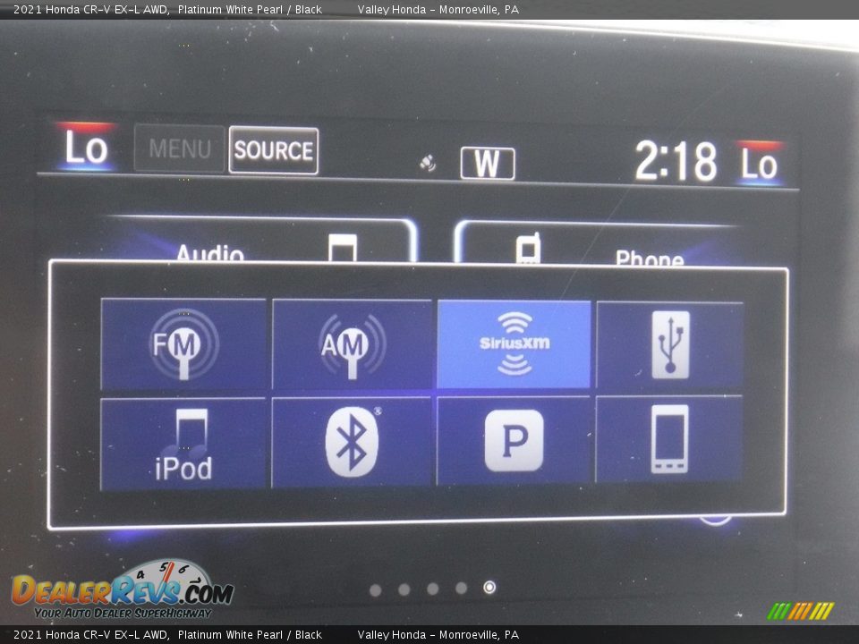 2021 Honda CR-V EX-L AWD Platinum White Pearl / Black Photo #22