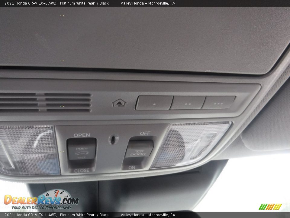 2021 Honda CR-V EX-L AWD Platinum White Pearl / Black Photo #23