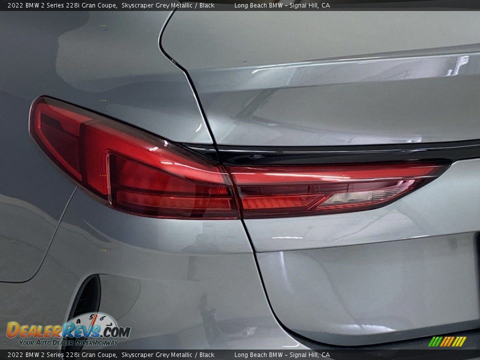 2022 BMW 2 Series 228i Gran Coupe Skyscraper Grey Metallic / Black Photo #8
