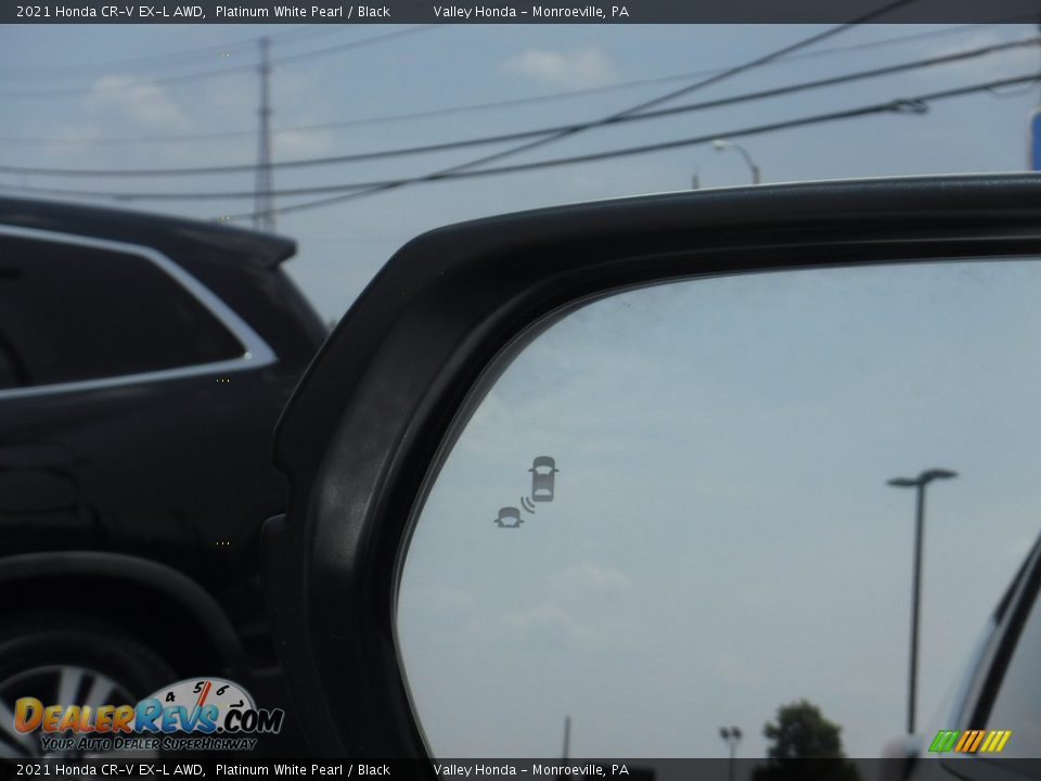 2021 Honda CR-V EX-L AWD Platinum White Pearl / Black Photo #25