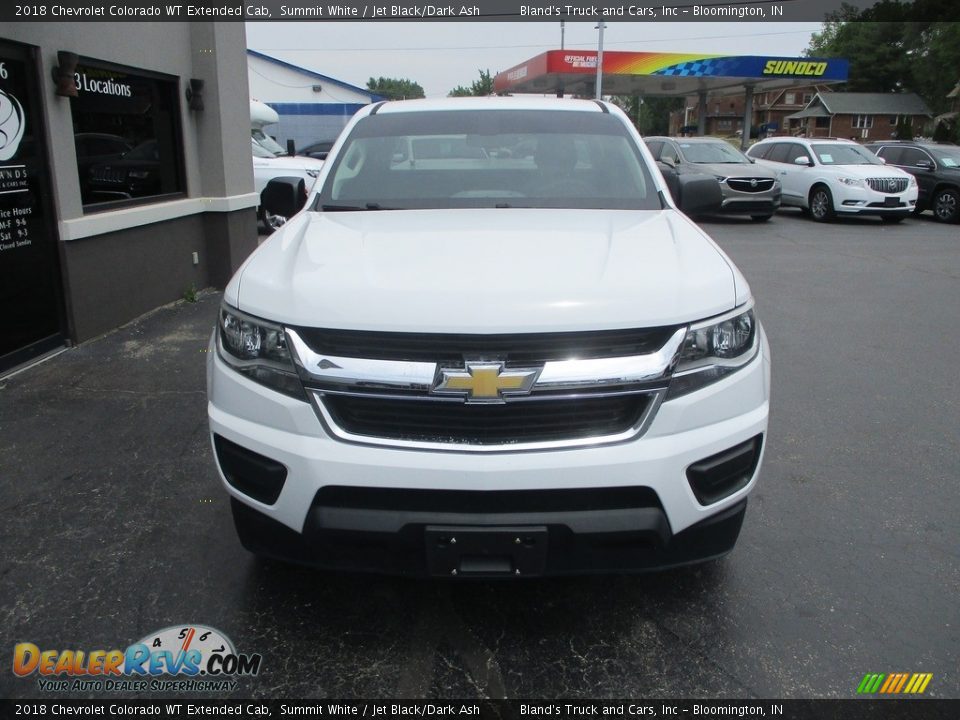 2018 Chevrolet Colorado WT Extended Cab Summit White / Jet Black/Dark Ash Photo #21