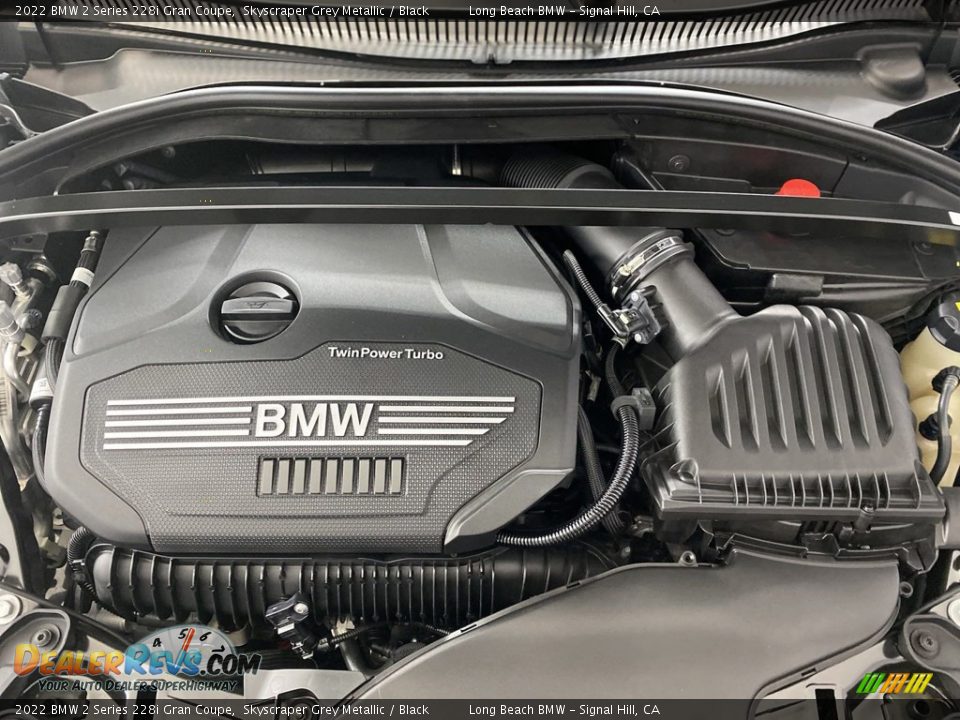 2022 BMW 2 Series 228i Gran Coupe 2.0 Liter DI TwinPower Turbocharged DOHC 16-Valve VVT 4 Cylinder Engine Photo #11