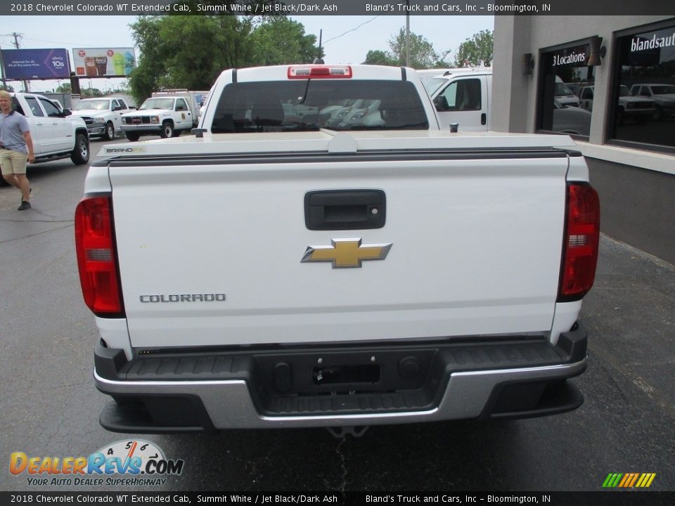 2018 Chevrolet Colorado WT Extended Cab Summit White / Jet Black/Dark Ash Photo #22