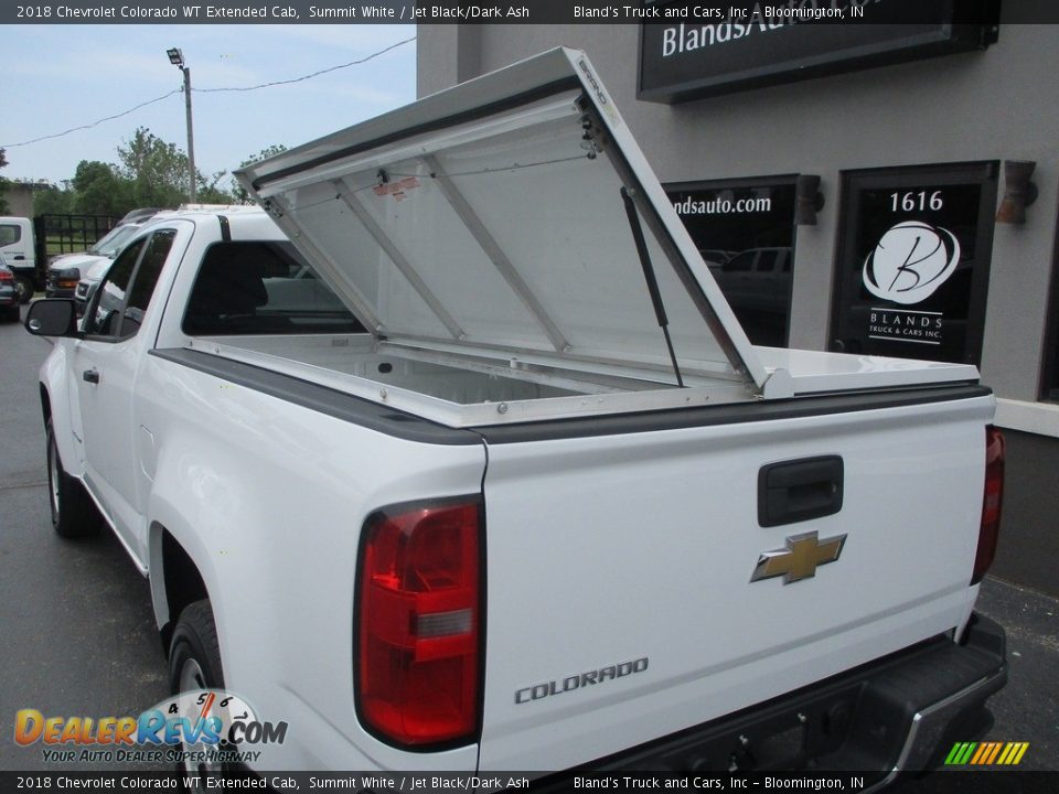 2018 Chevrolet Colorado WT Extended Cab Summit White / Jet Black/Dark Ash Photo #23