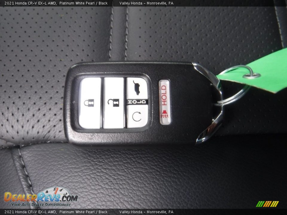 2021 Honda CR-V EX-L AWD Platinum White Pearl / Black Photo #32