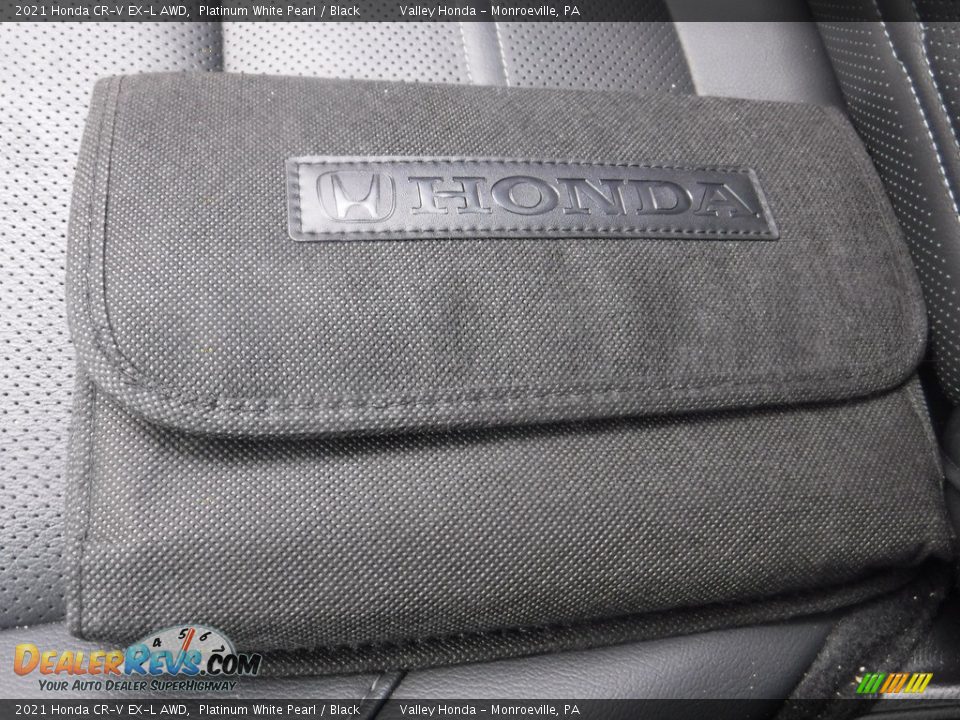 2021 Honda CR-V EX-L AWD Platinum White Pearl / Black Photo #33