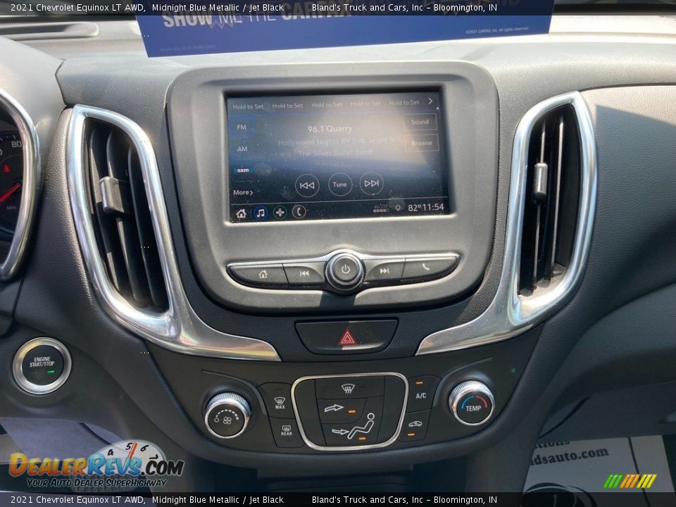 2021 Chevrolet Equinox LT AWD Midnight Blue Metallic / Jet Black Photo #26