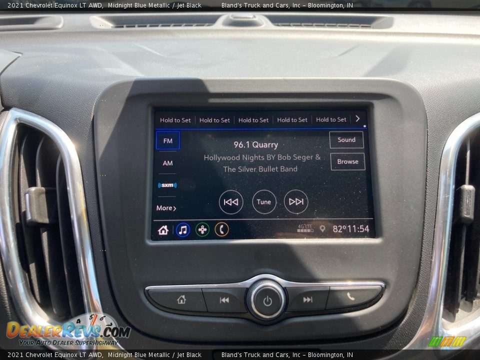 2021 Chevrolet Equinox LT AWD Midnight Blue Metallic / Jet Black Photo #27