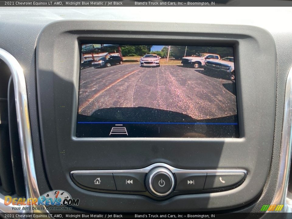 2021 Chevrolet Equinox LT AWD Midnight Blue Metallic / Jet Black Photo #28