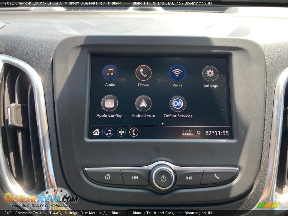 2021 Chevrolet Equinox LT AWD Midnight Blue Metallic / Jet Black Photo #29