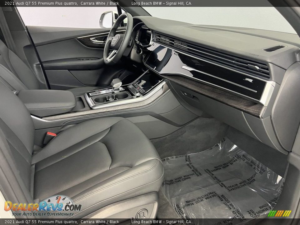 Front Seat of 2021 Audi Q7 55 Premium Plus quattro Photo #13