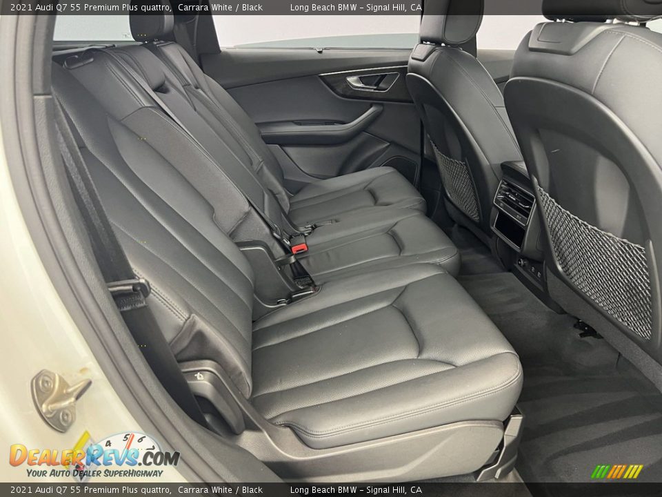 Rear Seat of 2021 Audi Q7 55 Premium Plus quattro Photo #15