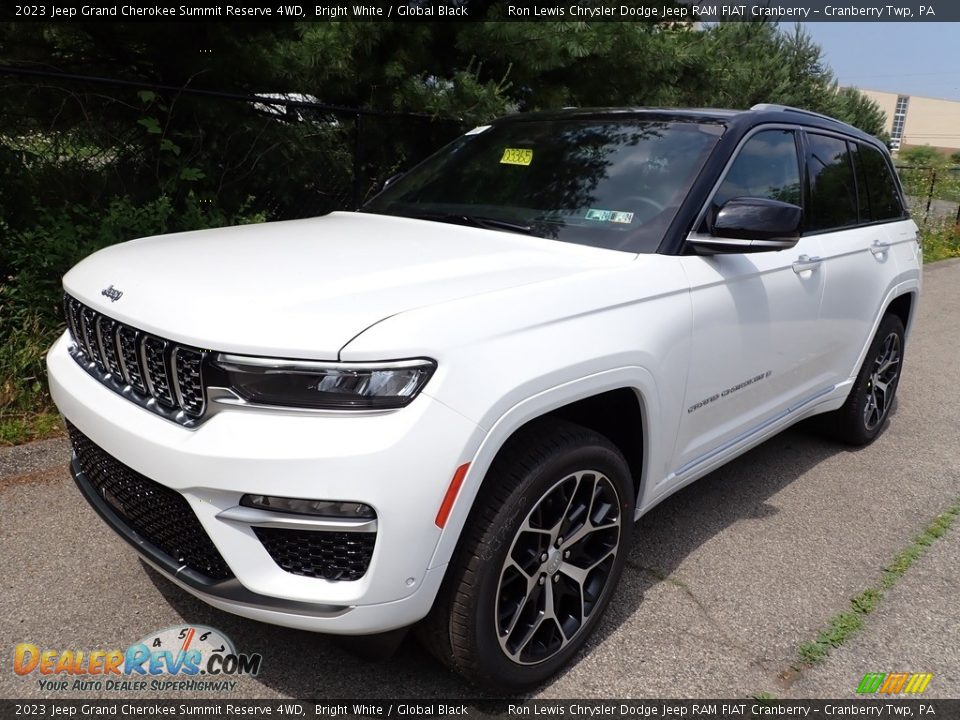 2023 Jeep Grand Cherokee Summit Reserve 4WD Bright White / Global Black Photo #8