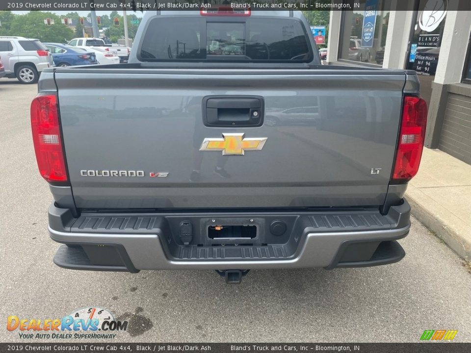 2019 Chevrolet Colorado LT Crew Cab 4x4 Black / Jet Black/Dark Ash Photo #8